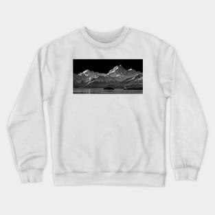 Aoraki across Lake Pukaki Crewneck Sweatshirt